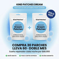 Kind Dream Patches — Parches de Melatonina · COMPRA 30 Y LLEVA 60 - 2