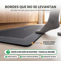 Kit de 2 Tapetes Antifatiga para Cocina | Acolchados, Antideslizantes e Impermeables - 4