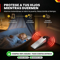 Alarma de Tope de Puerta Anti-Robo 120dB (Pack de 2) - 7