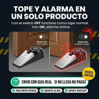 Alarma de Tope de Puerta Anti-Robo 120dB (Pack de 2) - 9